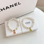 Pastel Gem & Pearl Decorative Cat Collar