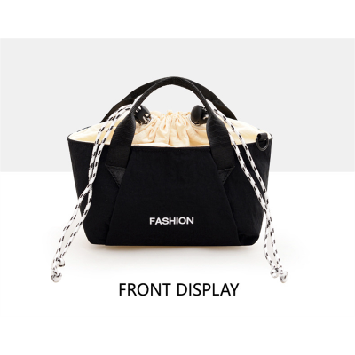 Lightweight Canvas Crossbody Tote Bag