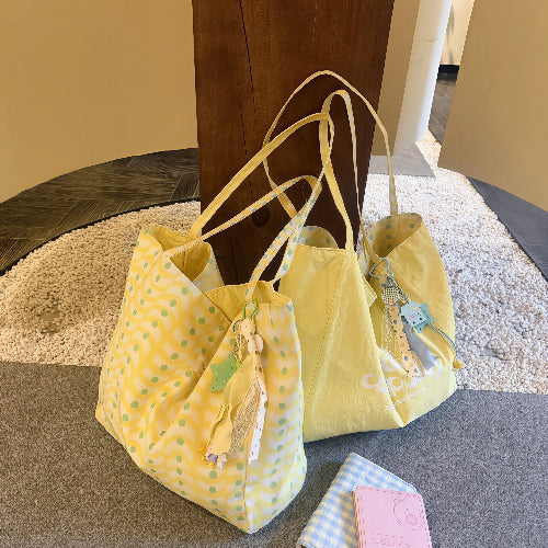 Reversible Canvas Tote Bag for Work, School & Everyday Use