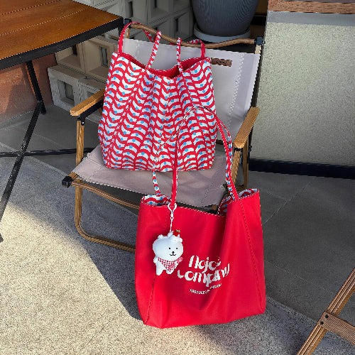 Reversible Canvas Tote Bag for Work, School & Everyday Use