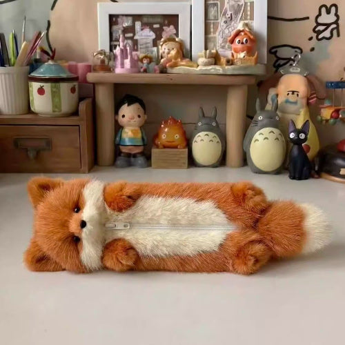 Plush Fox Pencil Case