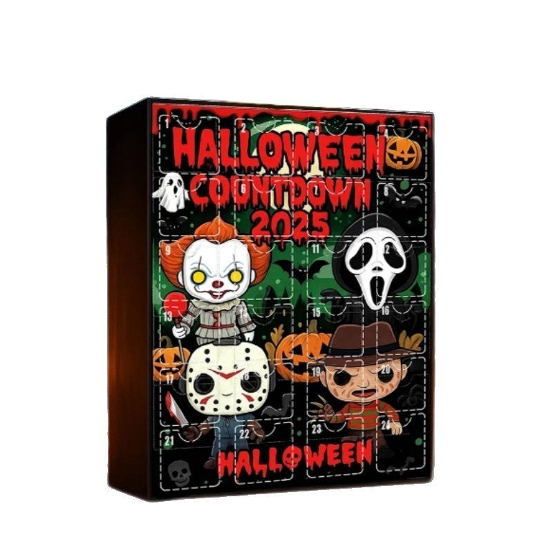 Halloween Horror Character Acrylic Charm Countdown Box