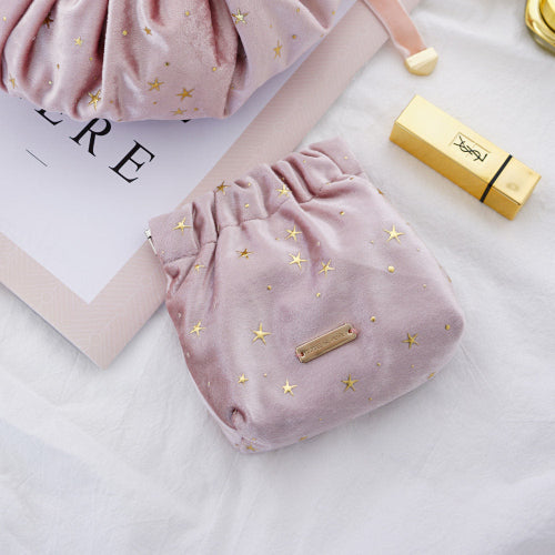Viral Drawstring Makeup Bag | Large Capacity Cosmetic & Toiletry Organizer for Travel