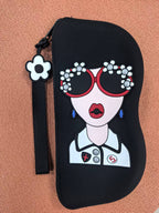Portable Silicone Sunglasses & Coin Pouch