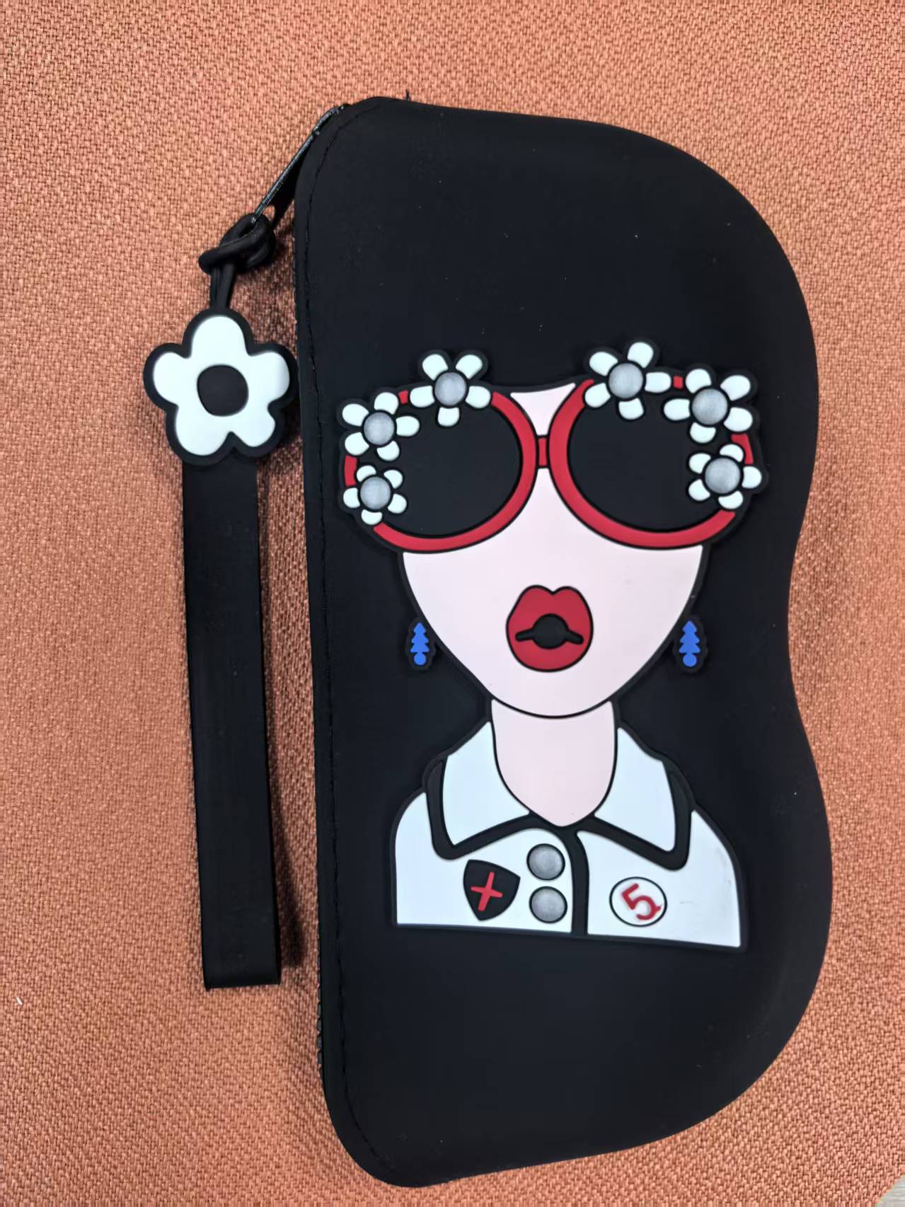 Portable Silicone Sunglasses & Coin Pouch