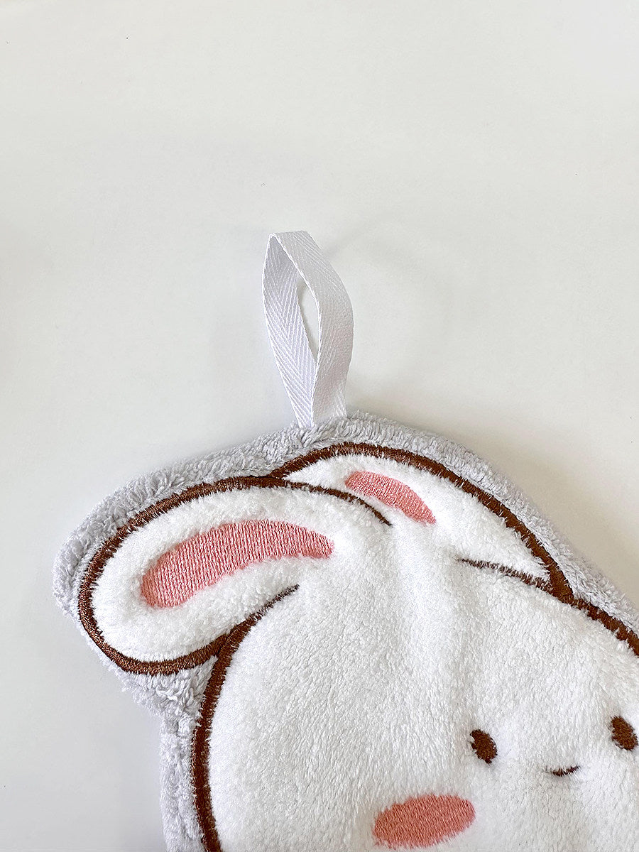 Cute Hanging Coral Fleece Hand Towel