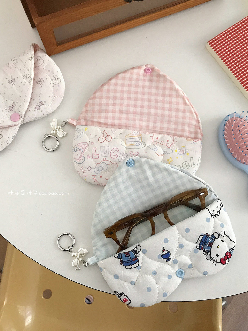 Cute Cat Protective Eyewear Pouch