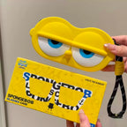 Cute Cartoon Eyewear Pouch with Charm