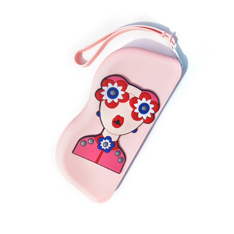 Portable Silicone Sunglasses & Coin Pouch