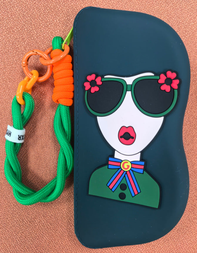 Portable Silicone Sunglasses & Coin Pouch