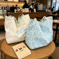 Reversible Canvas Tote Bag for Work, School & Everyday Use
