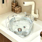 Portable Foldable Travel Wash Basin for Laundry, Face Washing & Foot Soaking