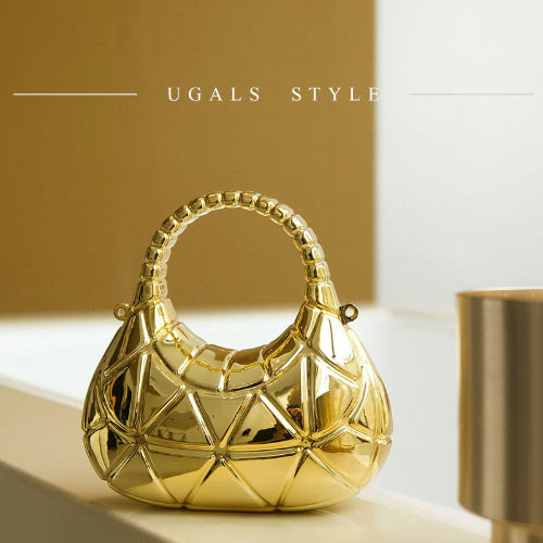 Mini Quilted Shoulder Bag with Key & Coin Pocket