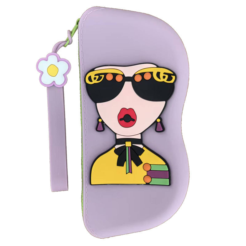 Portable Silicone Sunglasses & Coin Pouch