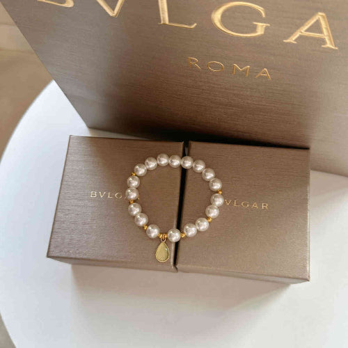 Pastel Gem & Pearl Decorative Cat Collar
