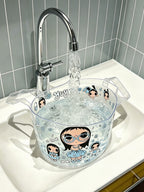 Portable Foldable Travel Wash Basin for Laundry, Face Washing & Foot Soaking