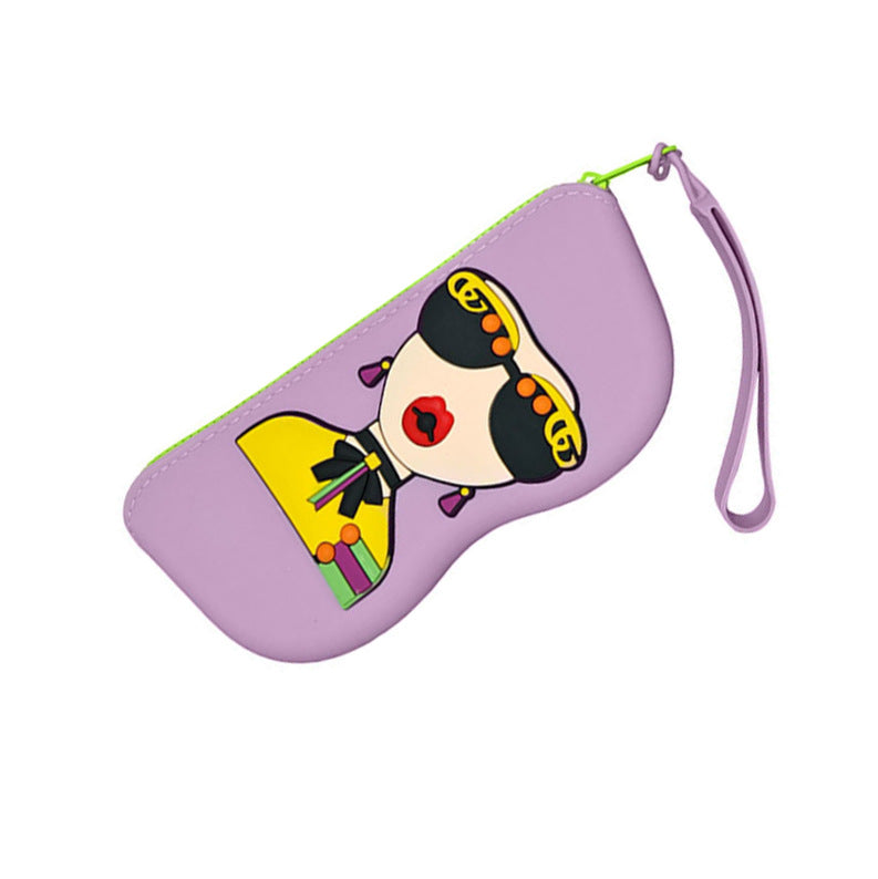 Portable Silicone Sunglasses & Coin Pouch