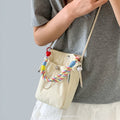 Lightweight Nylon Crossbody Phone & Bottle Bag