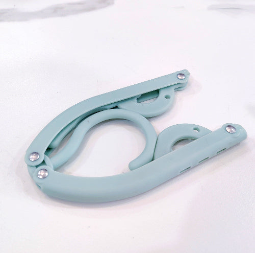Portable Folding Clothes Hanger with Storage Bag