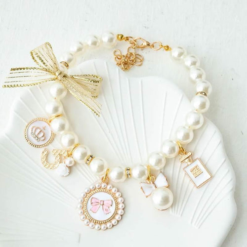 Cute Pet Necklace Collar for Cats & Small Dogs