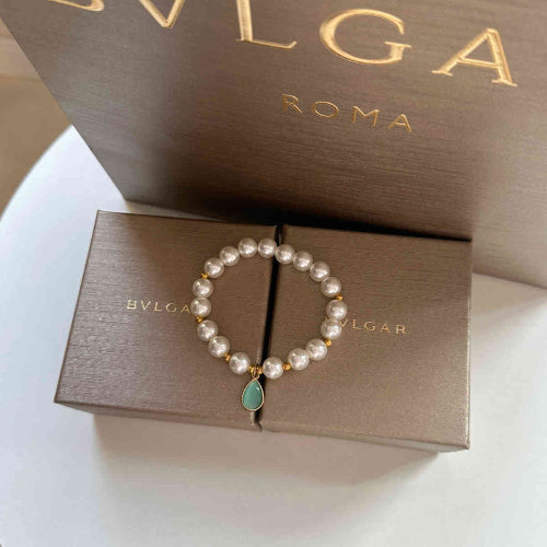 Pastel Gem & Pearl Decorative Cat Collar
