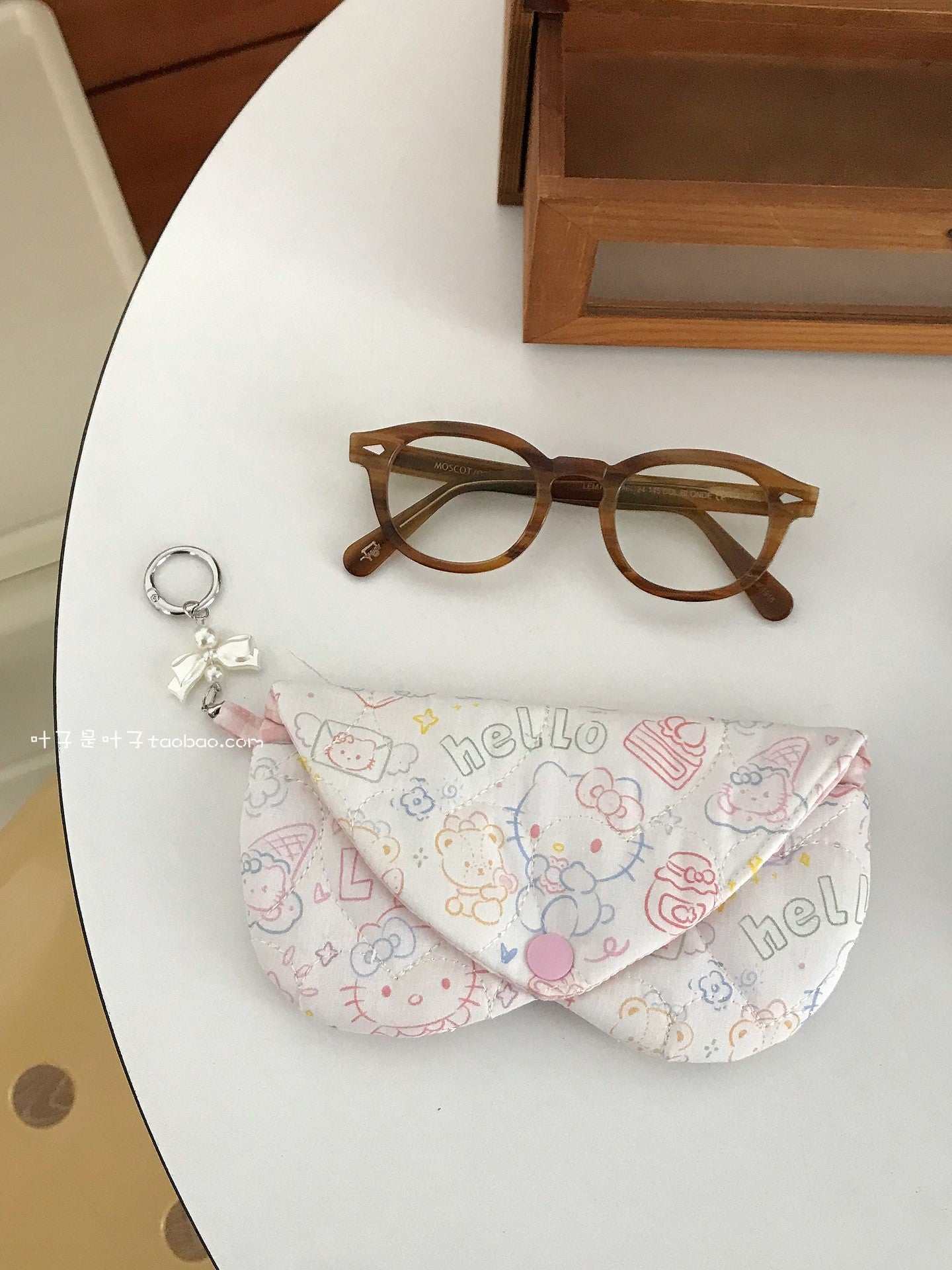 Cute Cat Protective Eyewear Pouch