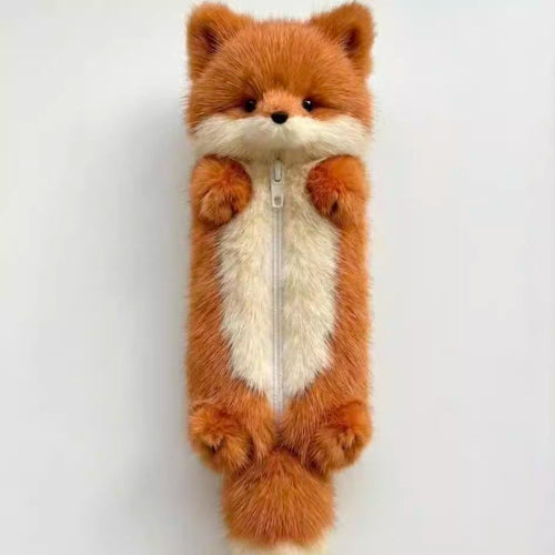Plush Fox Pencil Case