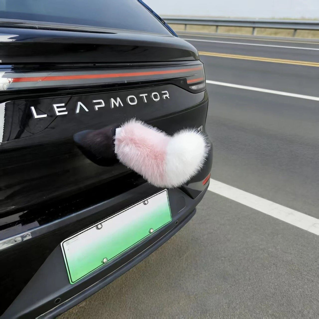 Sound-Activated Electric Wagging Tail Car Decoration
