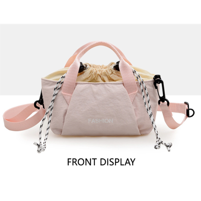 Lightweight Canvas Crossbody Tote Bag