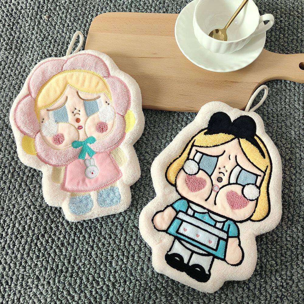 Cute Cartoon Hanging Absorbent Hand Towel
