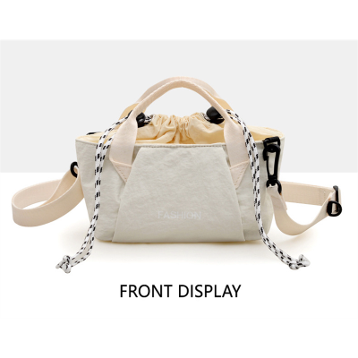 Lightweight Canvas Crossbody Tote Bag