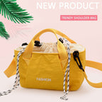 Lightweight Canvas Crossbody Tote Bag