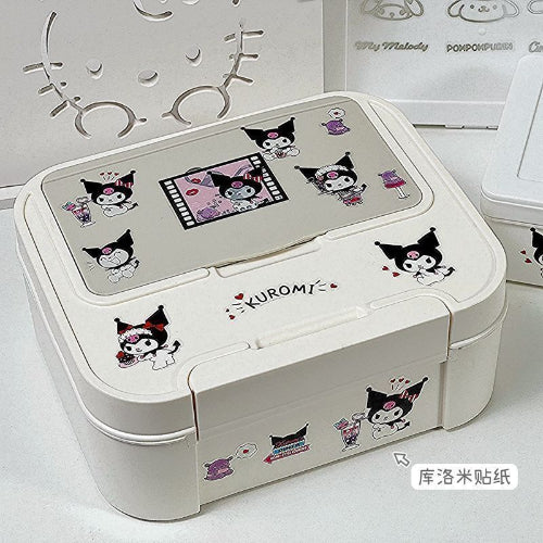 Multi-Compartment Desktop Storage Organizer Box