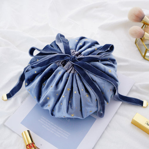 Viral Drawstring Makeup Bag | Large Capacity Cosmetic & Toiletry Organizer for Travel