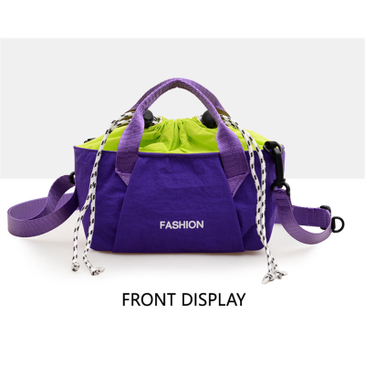 Lightweight Canvas Crossbody Tote Bag