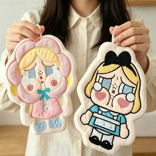Cute Cartoon Hanging Absorbent Hand Towel