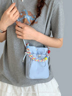 Lightweight Nylon Crossbody Phone & Bottle Bag