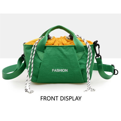Lightweight Canvas Crossbody Tote Bag