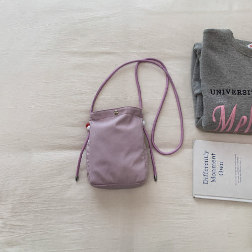 Lightweight Nylon Crossbody Phone & Bottle Bag