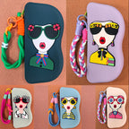 Portable Silicone Sunglasses & Coin Pouch