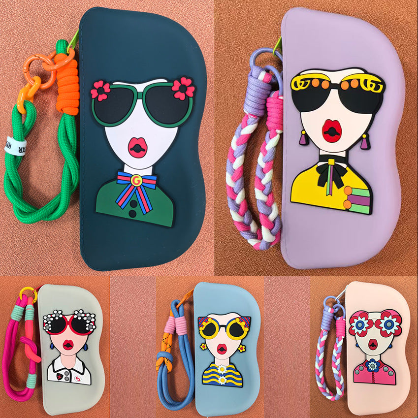 Portable Silicone Sunglasses & Coin Pouch