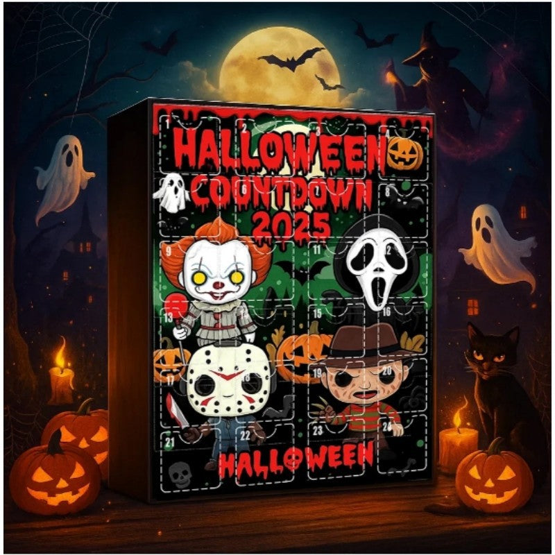 Halloween Horror Character Acrylic Charm Countdown Box