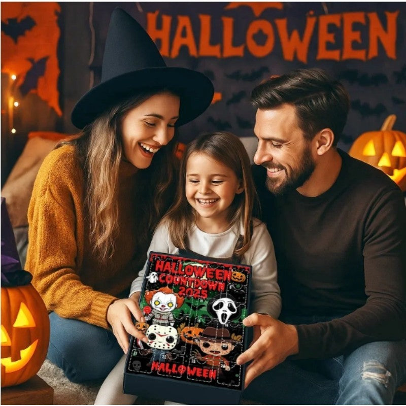 Halloween Horror Character Acrylic Charm Countdown Box