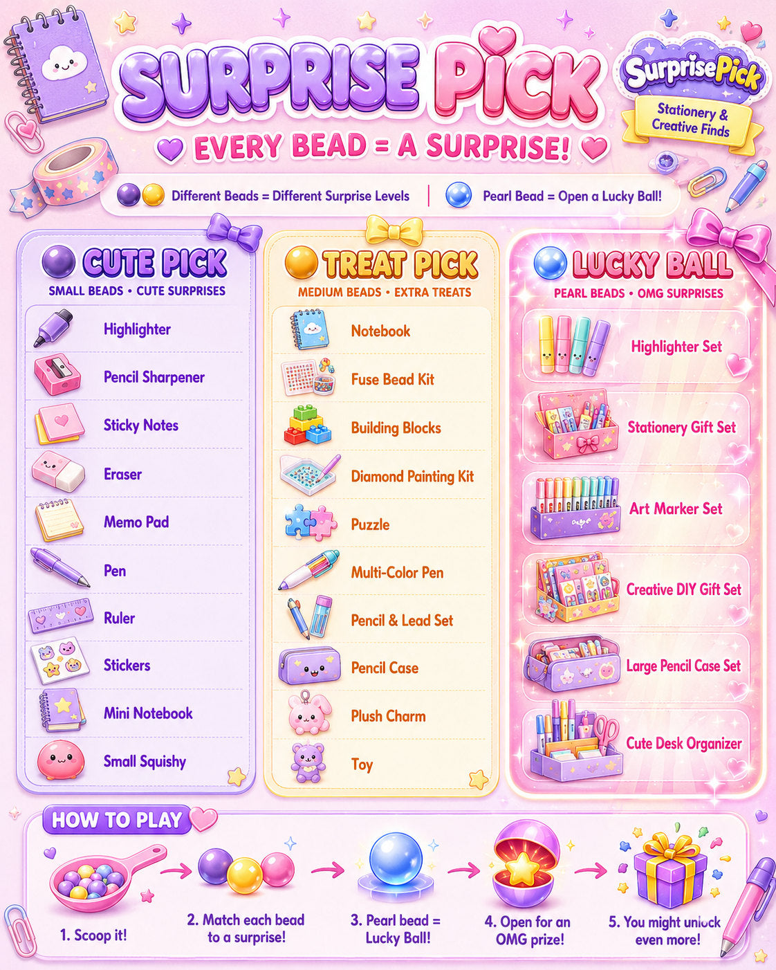 Stationery & Creative Finds Lucky Scoop