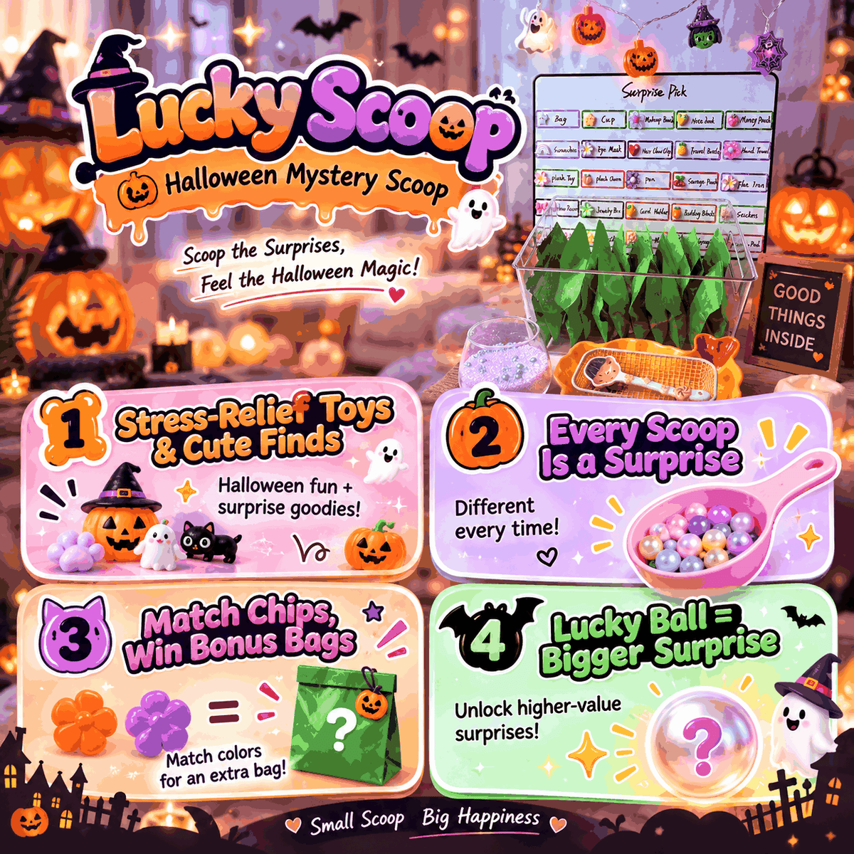 Halloween Mystery Lucky Scoop