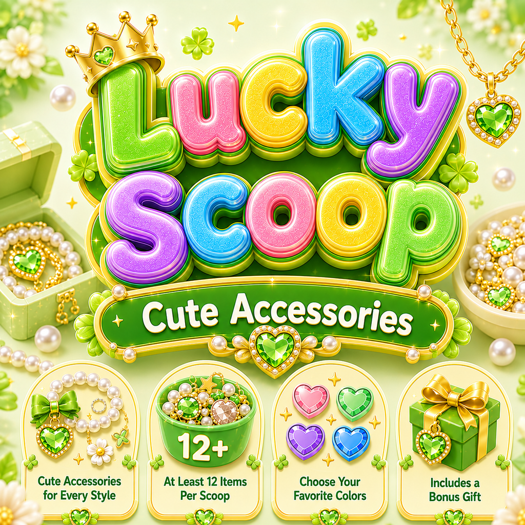 Lucky Scoop – (Cute Accessories Mystery Box)